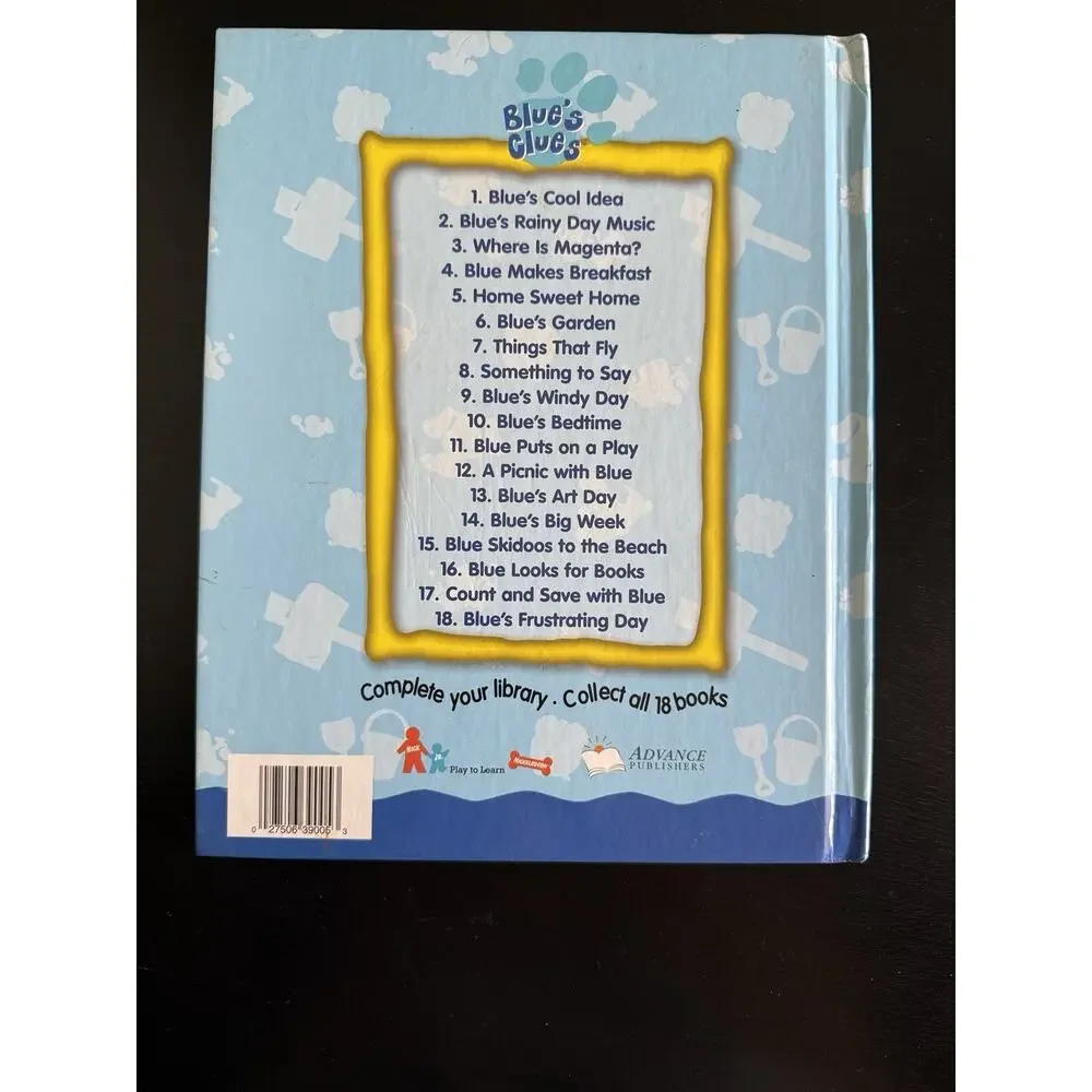 Vintage 2000 Blue’s Clues Discovery Series Books 1 & 5 Hardcover Steve Lot